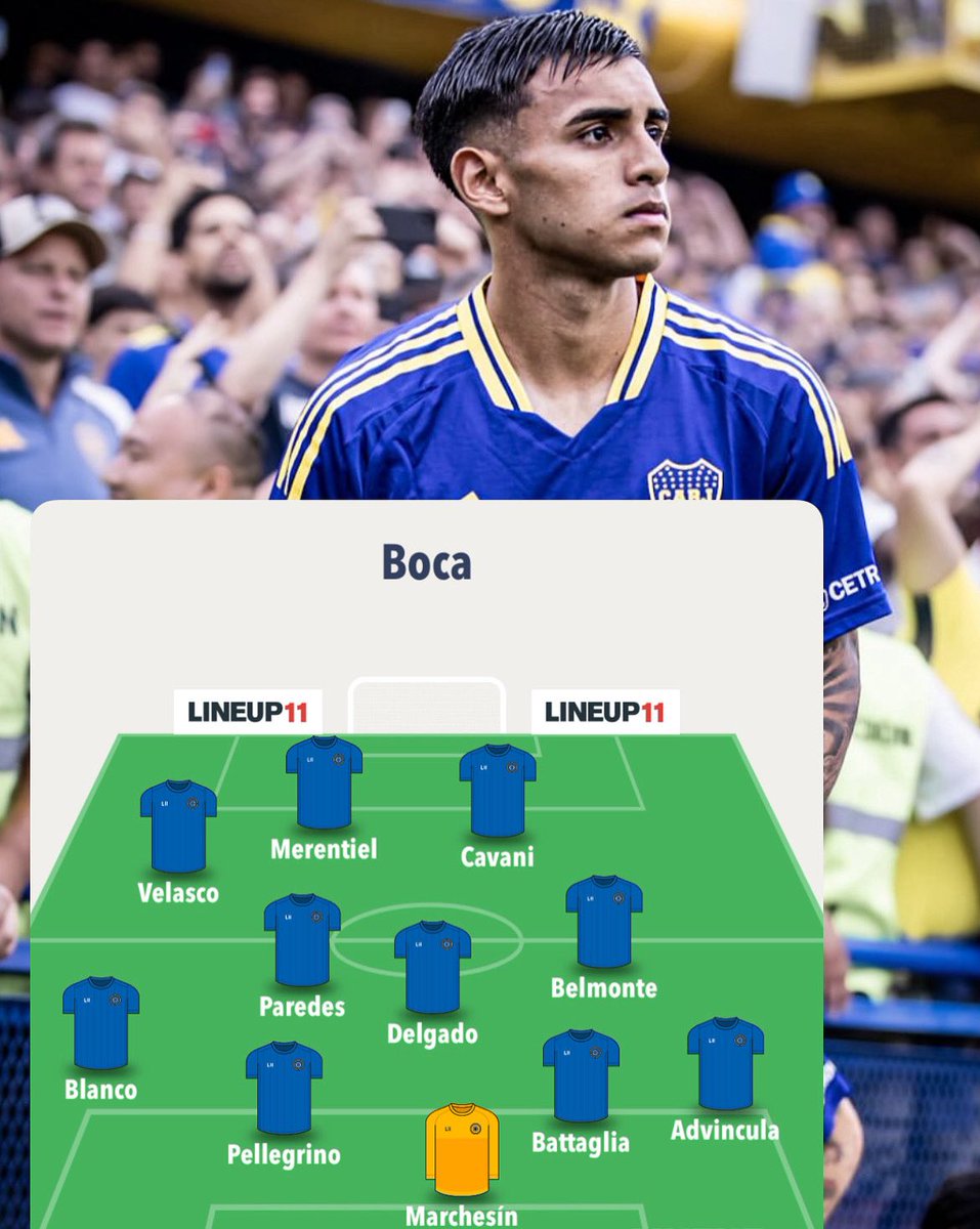 arevalo_martin's tweet image. Los 11 de Boca.
4 cambios respecto de la derrota con Atlético Tucumán.
Milton Delgado, Advincula, Blanco y Belmonte, todos adentro.