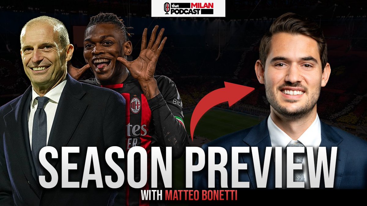 ThatMilanPod's tweet image. NEW EPISODE W/ @Bonetti joins @Matt_Santangelo & @MartinoPuccio!
🔴Milan's Terrible 24/25
⚫️Allegri is Back!
🔴Jashari Drama
⚫️Predictions for 2025/26!
Full Episode here:
youtu.be/3GkRK_lMlY0