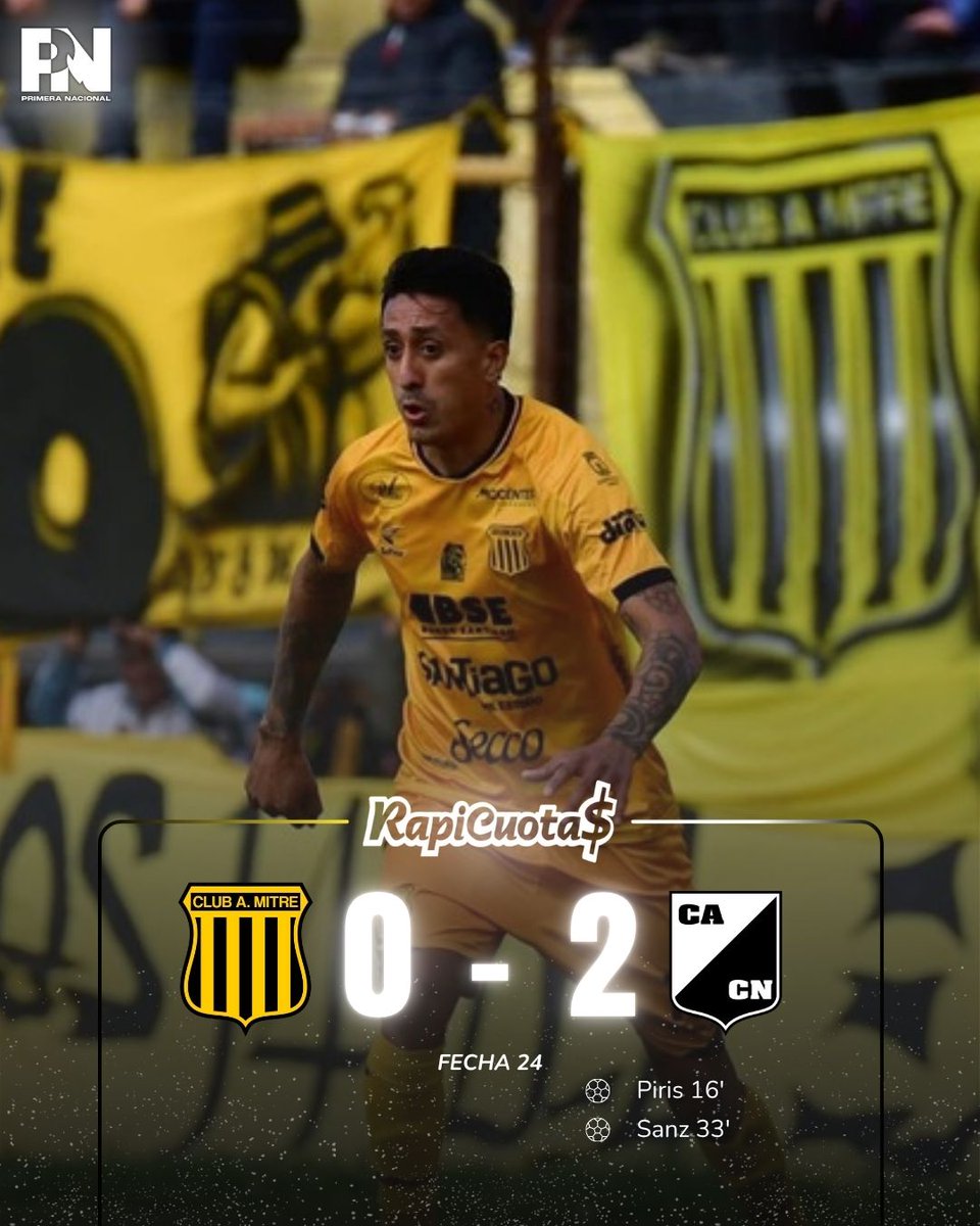 Primeranaciona's tweet image. 💪🏼💥 TRIUNFO SALTEÑO
Mitre (SdE) 0-2 Central Norte
El Cuervo se impuso en Santiago del Estero y se llevó los tres puntos para Salta.