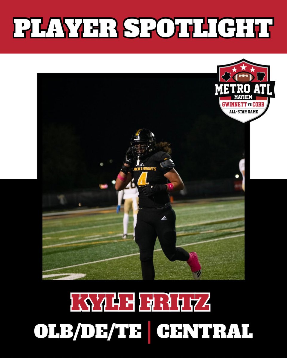 State Bowl (Georgia vs Carolina) (@statebowlfb) on Twitter photo π€ Kyle Fritz
β‘οΈ <a href="/KyleFritz04/">Kyle Fritz</a>
π§βπ Class of 2026
π OLB/DE/TE
π« Central Gwinnett (GA)
π Gwinnett County
π₯ hudl.com/profile/256123β¦ π€ Kyle Fritz
β‘οΈ <a href="/KyleFritz04/">Kyle Fritz</a>
π§βπ Class of 2026
π OLB/DE/TE
π« Central Gwinnett (GA)
π Gwinnett County
π₯ hudl.com/profile/256123β¦