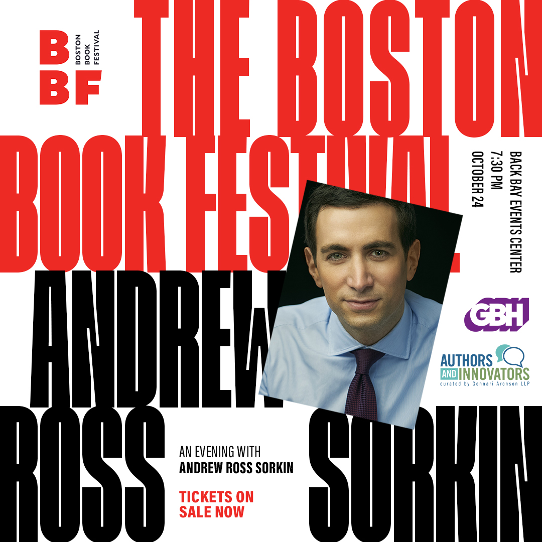 BBF proudly presents An Evening with Andrew Ross Sorkin. The bestselling author and journalist joins us to discuss his gripping new book, 1929.  Sponsored by Authors &amp; Innovators. Fri, Oct 25, at 7:30PM. Every ticket includes a hardcopy of 1929.

eventbrite.com/e/bbf-presents…