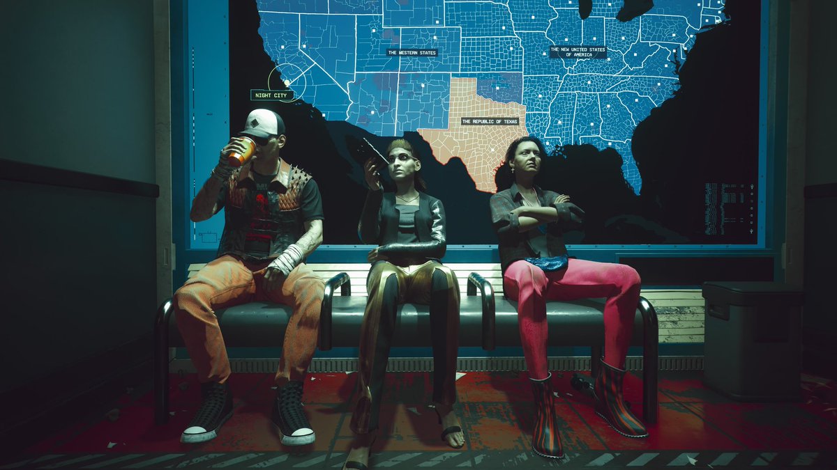 TravellingPaddy's tweet image. Npcs Of Night City part 2
#Cyberpunk2077
#VPHiddenGems
#VPWorld
#VirtualPhotography
