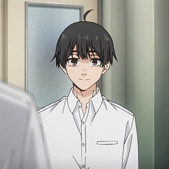 loonayato's tweet image. is he gonna stare into the void like this every episode