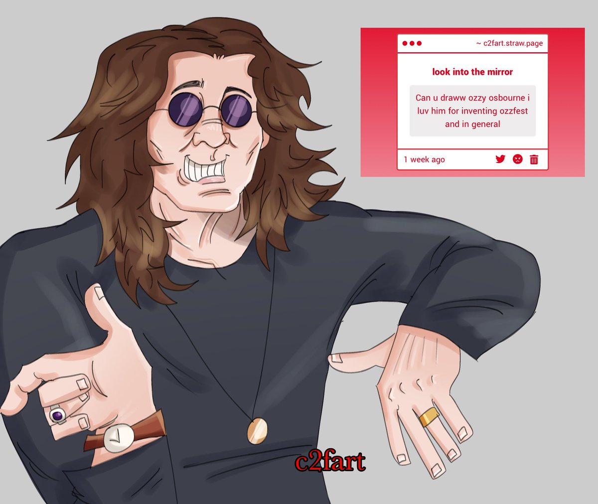 c2fart's tweet image. this was requested before he passed…but i decided to complete it now