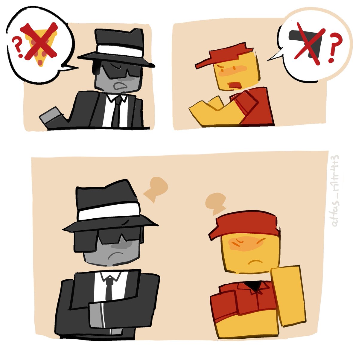 Attasno3's tweet image. I don&apos;t have time to draw sth nice  #paycheck #Forsaken