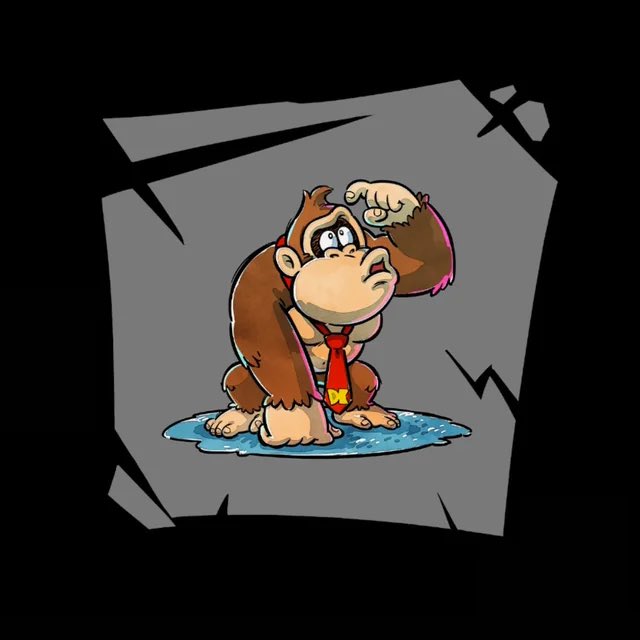 byebyevylo's tweet image. love love love the cute little illustrations of the dk bananza cast that show up in the loading screens