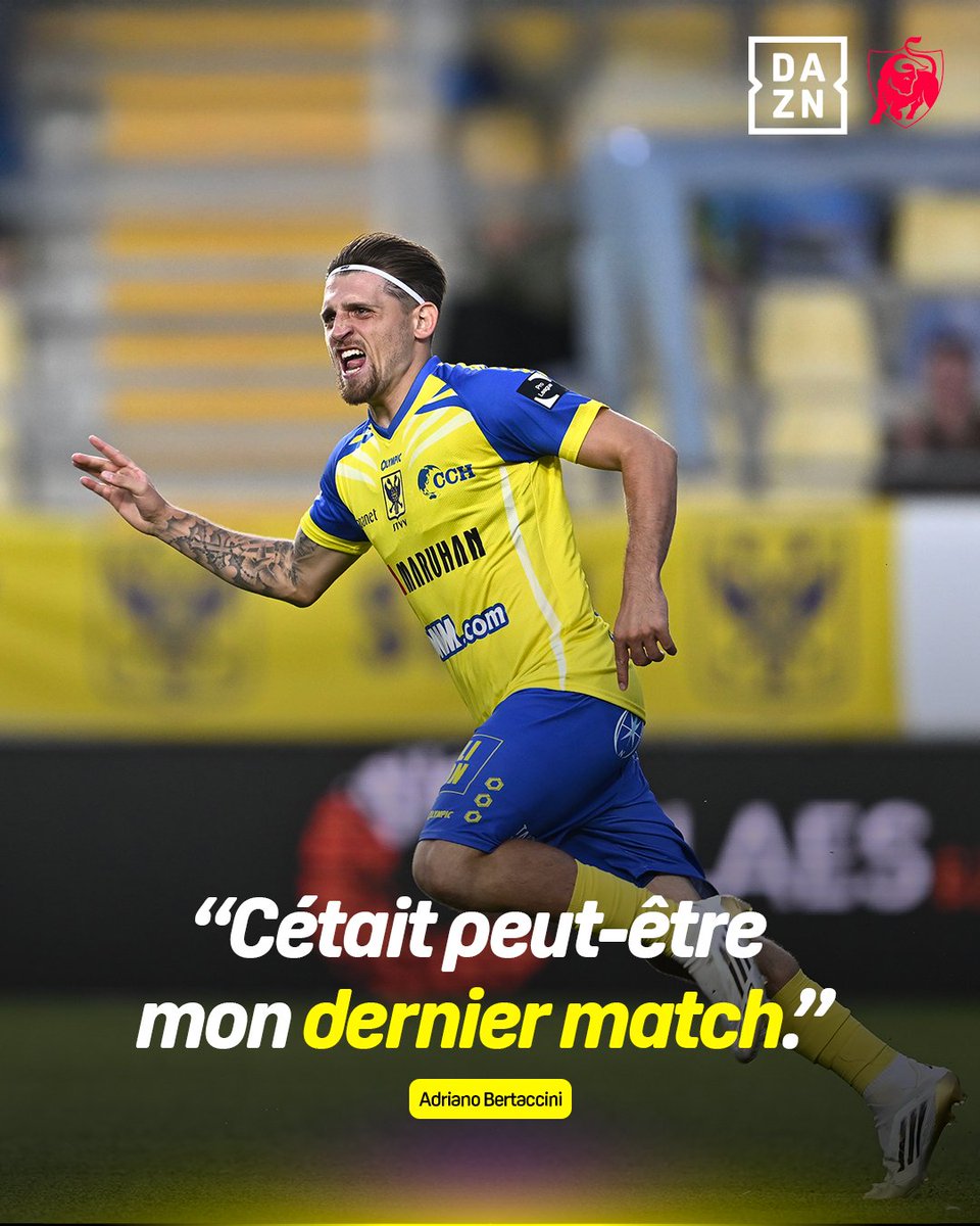 DAZN_BEFR's tweet image. 🐥 | Est-ce qu’on va encore revoir Adriano Bertaccini sous les couleurs du STVV ? 👋🤔 #STVGNT

Regardez la #JPL uniquement sur DAZN ! 📲