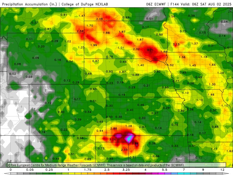 BianchiWeather's tweet image. Big eastern Colorado rain event Wed-Friday? Huge differences between the Euro and GFS shown below, as models struggle to nail down where we’ll see the most tropical moisture.
My lean would be the drier Euro solution…but the wetter GFS solution still very much in play.
#COwx