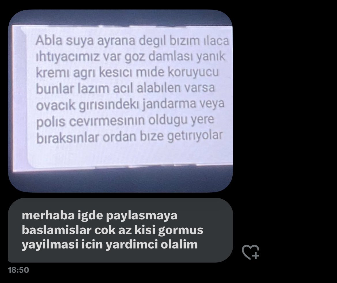 sudelilyu's tweet image. Karabük
Safranboluda ihtiyaçlar bunlarmış lütfen yayalım #SafranboluYanıyor