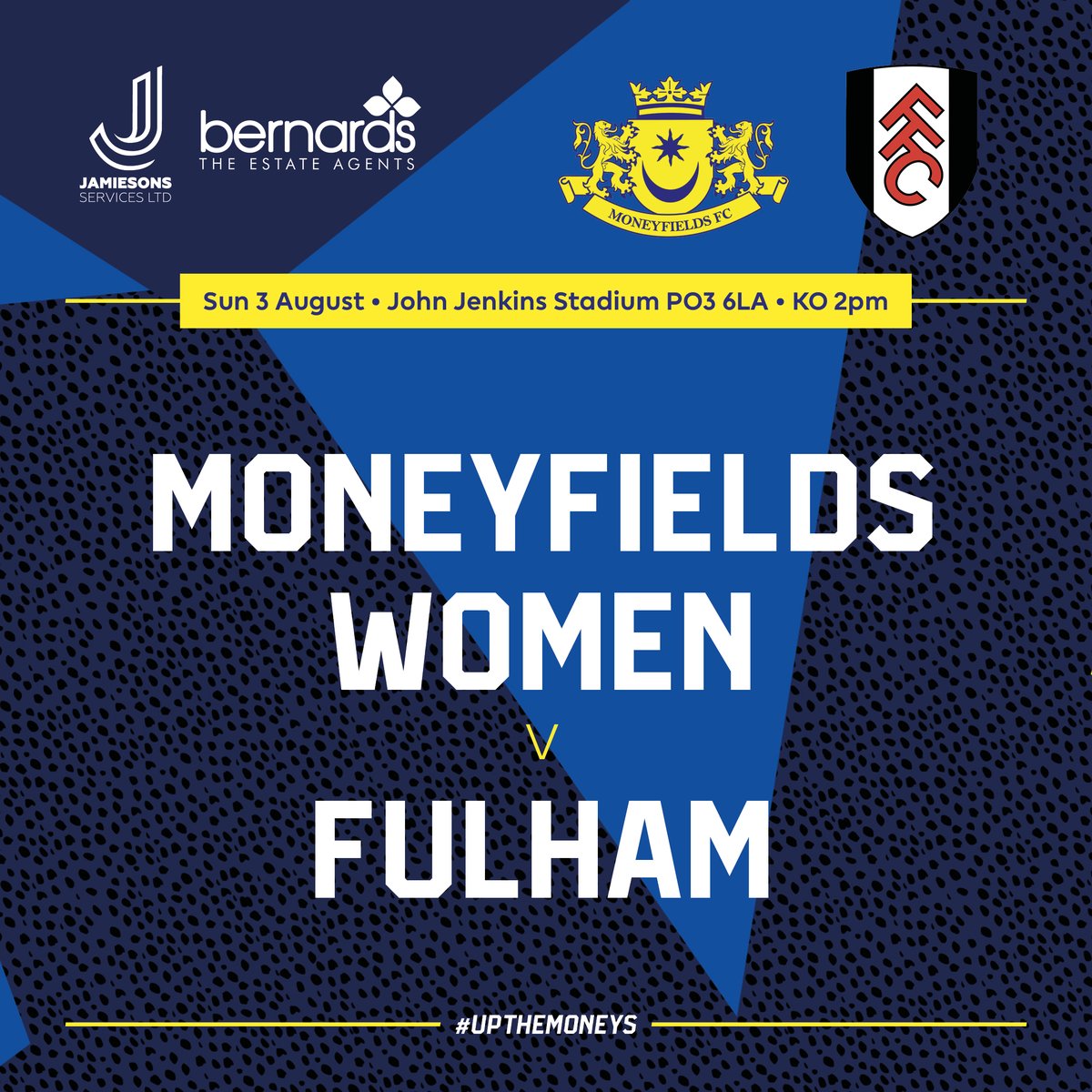 Moneyfields FC Women (@moneysfcwomen) on Twitter photo Enjoyed #WEURO2025? Join us as we welcome <a href="/FulhamFCWomen/">Fulham FC Women</a> to the John Jenkins Stadium.
🎟️ app.fanbaseclub.com/Fan/Tickets/Se… Enjoyed #WEURO2025? Join us as we welcome <a href="/FulhamFCWomen/">Fulham FC Women</a> to the John Jenkins Stadium.
🎟️ app.fanbaseclub.com/Fan/Tickets/Se…