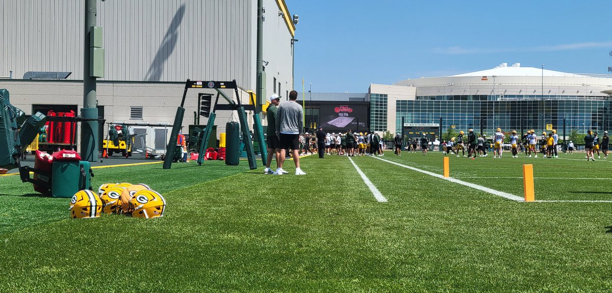 PackerfanMKEGRB's tweet image. Some pics from today&apos;s practice #TrainingCamp2025 #GoPackGo