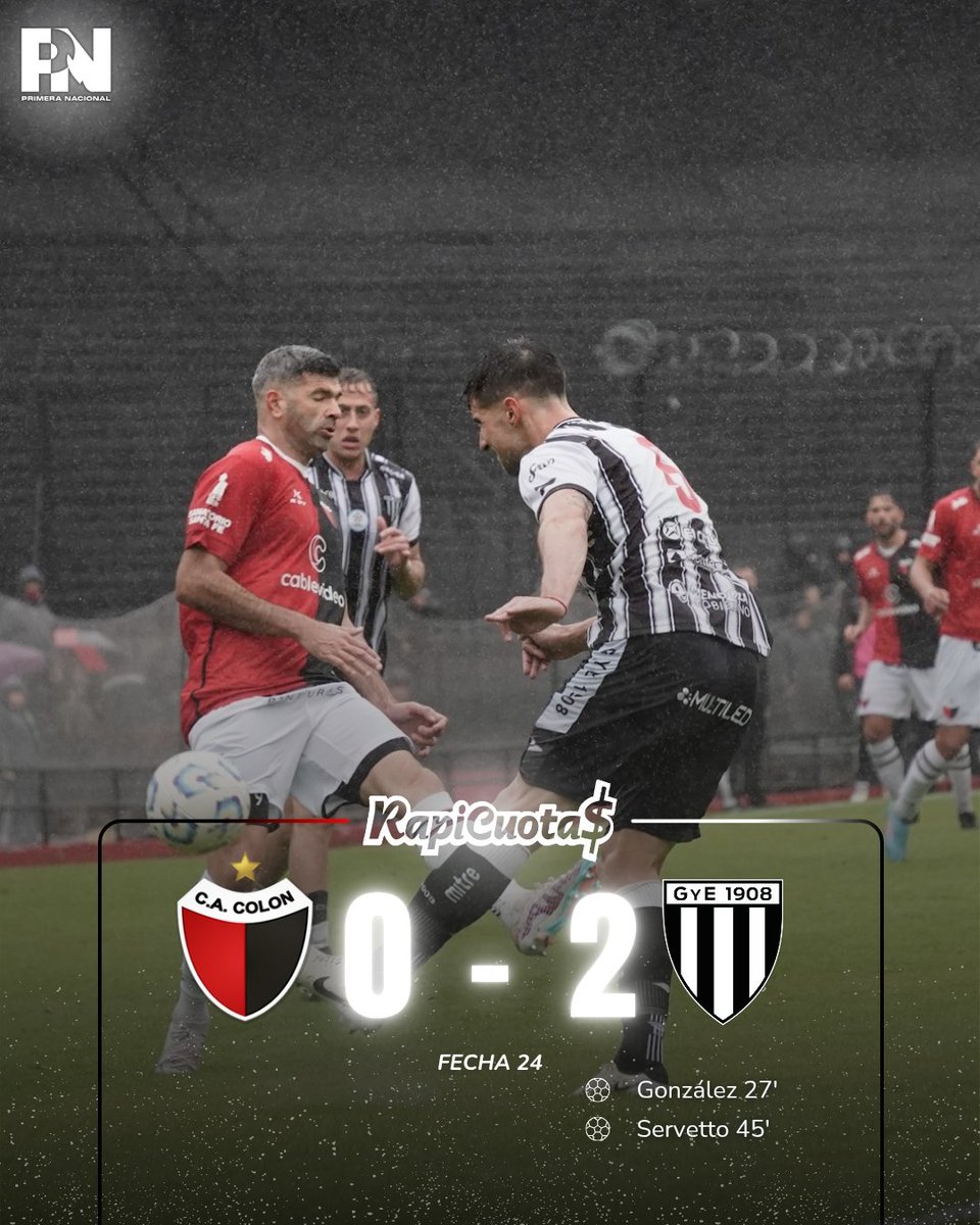Primeranaciona's tweet image. 💪🏼💥 EL LOBO PELEA
Colón 0-2 Gimnasia (M)
El Mensana superó al Sabalero en Santa Fe y alcanzó la línea de Chacarita en lo más alto de la Zona B.