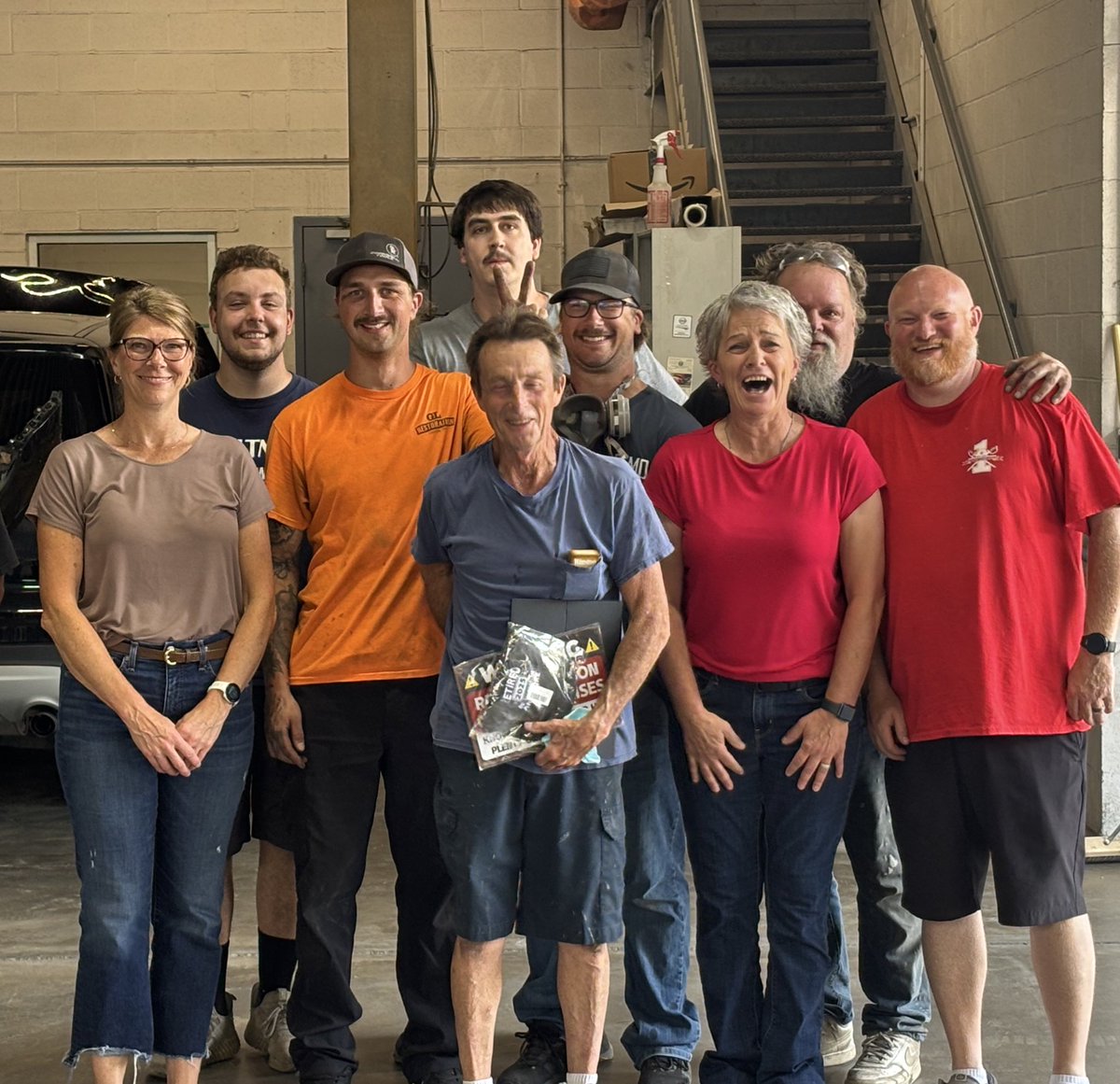 LaveryChevy's tweet photo. Happy retirement to Don Burchette in the Collison Center!! https://t.co/qC1Ziiuhgf
