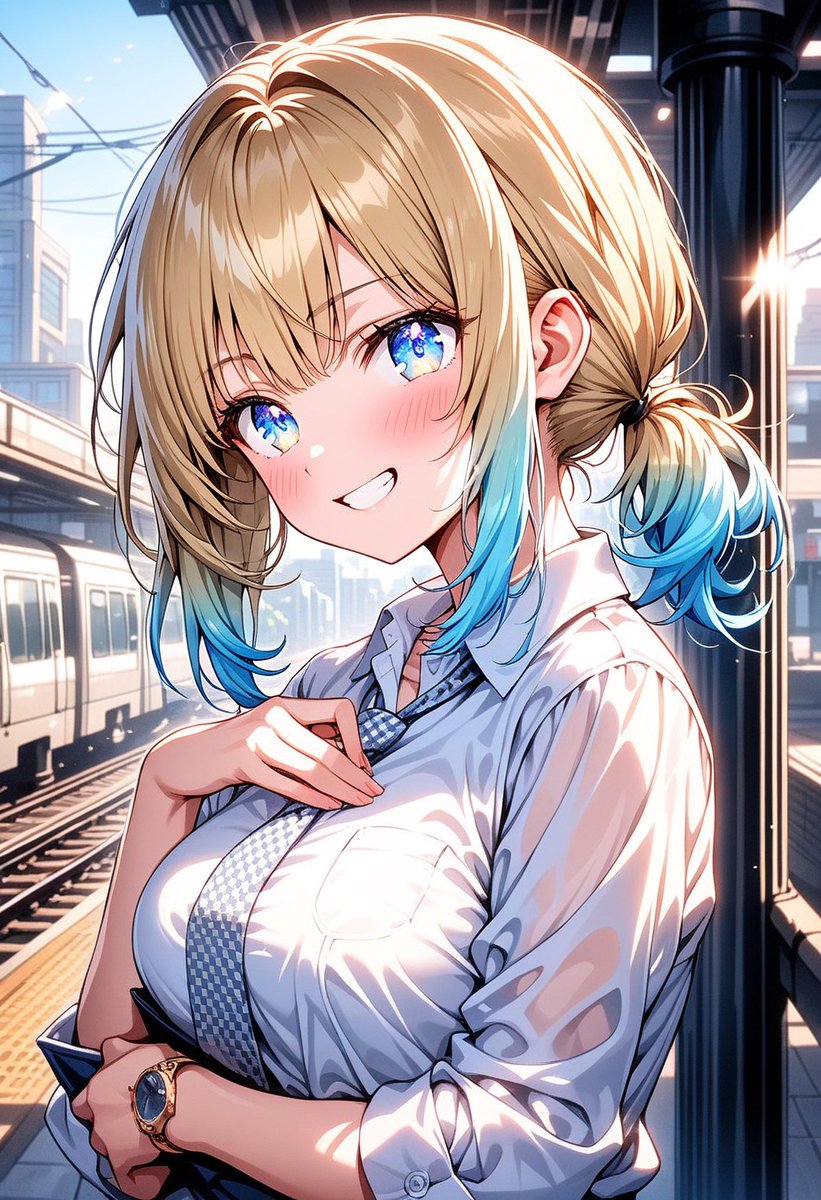 evo_breitling's tweet image. コミュニティの皆さん、おはようございます♪
今週もよろしくお願いします〜

#AIイラスト 
#DaysAI
#金髪美女