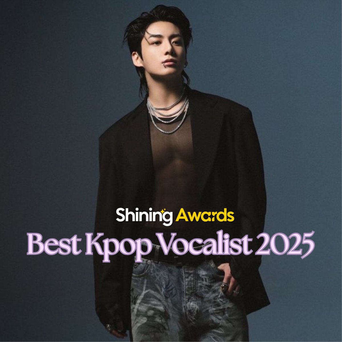 HLSTREAM7's tweet image. 🗳 | VOTEM!
Jung Kook e V estão concorrendo no Shining Awards nas categorias Best Kpop Vocalist e Best Kpop Visual, você pode votar 1 vez a cada 1 hora pelo site.
🐰: shiningawards.com/best-kpop-voca…
🐯: shiningawards.com/best-kpop-visu…