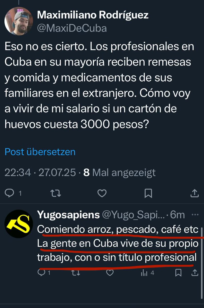 M4ntillAle's tweet image. Pásense por los últimos tweets del mongo este. Pescado dice 😂🤣🤣 @Yugo_Sapiens 🤡