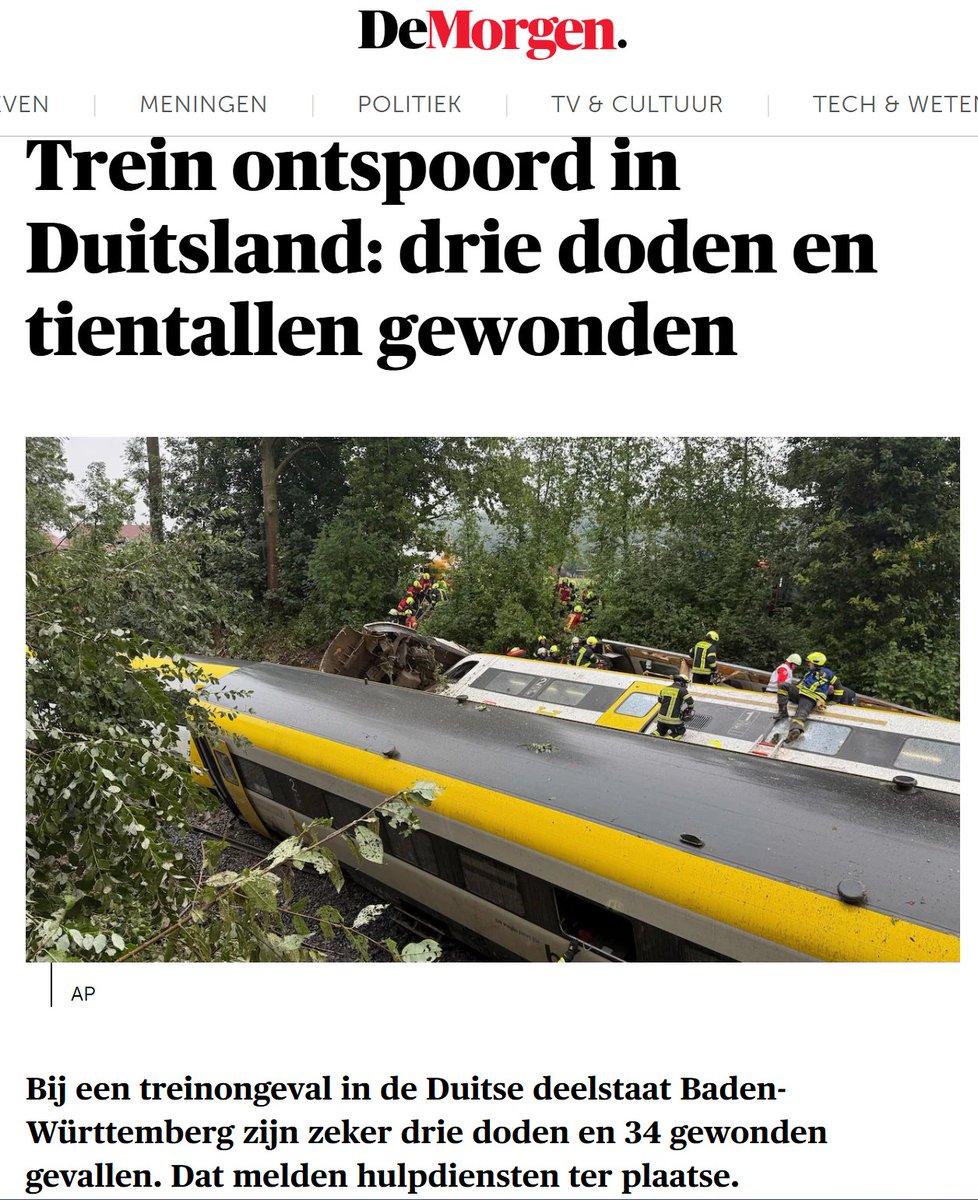 thomas_spaas's tweet image. Ongetwijfeld verschijnen morgen de experten die iedereen komen vertellen dat niemand er wat aan kon doen, maar in Duitsland is alles uit elkaar aan het vallen, en de DB is daar schrijnend voorbeeld van. Dat is een feit.