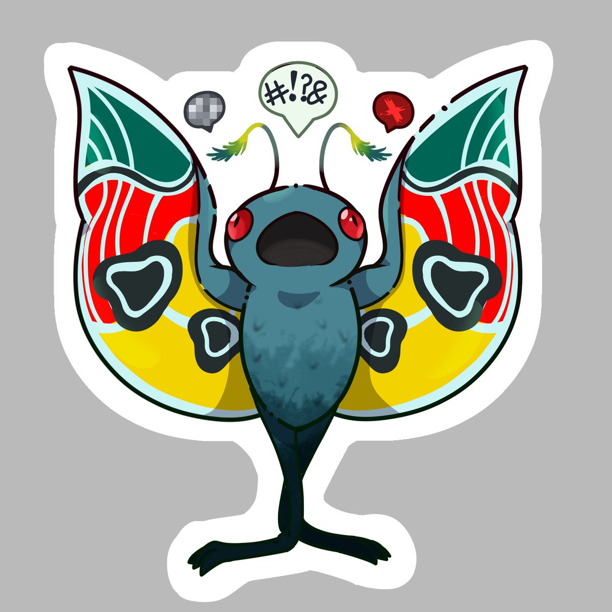 Novares7's tweet image. Mothman, I love you.
#SMT #persona