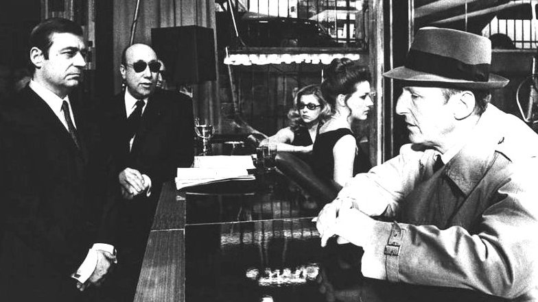 #LeCercleRouge
François Périer, Jean-Pierre Melville et André Bourvil pendant le tournage aux studios de Boulogne-Billancourt.