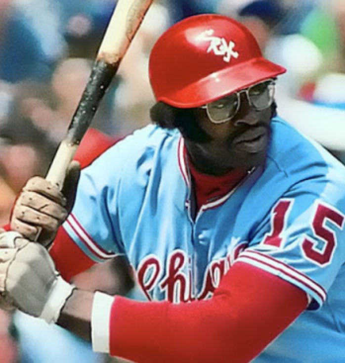 JohnDigles's tweet image. The best hitter in MLB for a decade was also one of the coolest. Dick Allen played with power, grit & style. 1972 AL MVP. Sock It To Them. Cheers on his induction into the @baseballhall. #HOFWKND