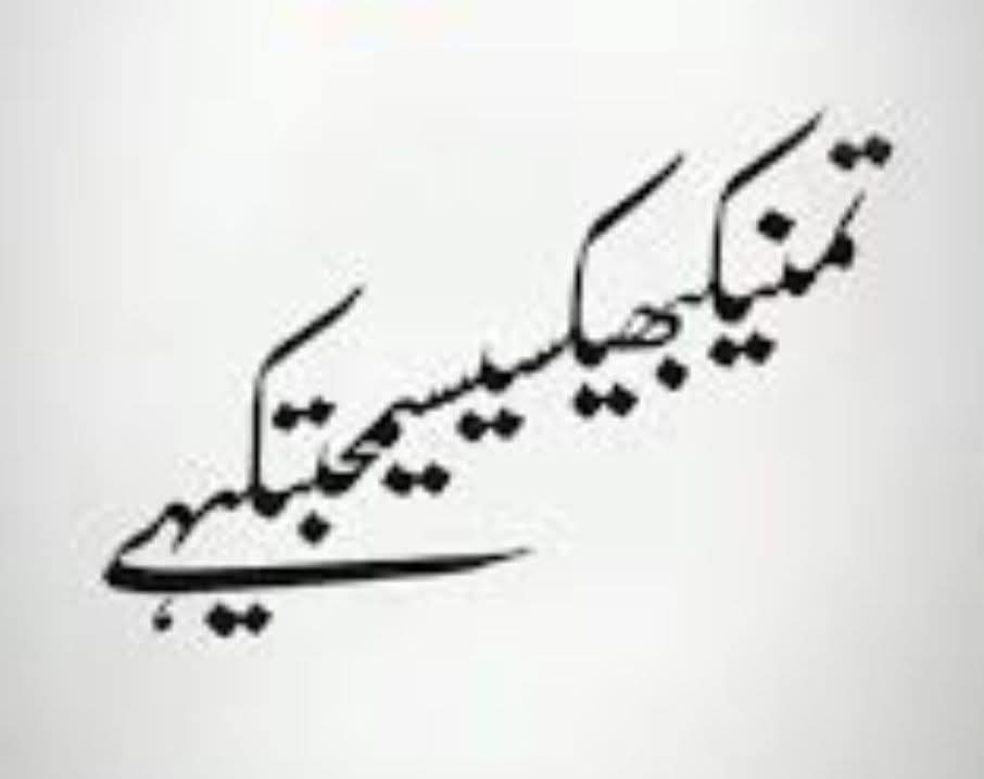 یہ کیا لکھا ہے ذہین لوگ ہی بتا سکتے ہیں