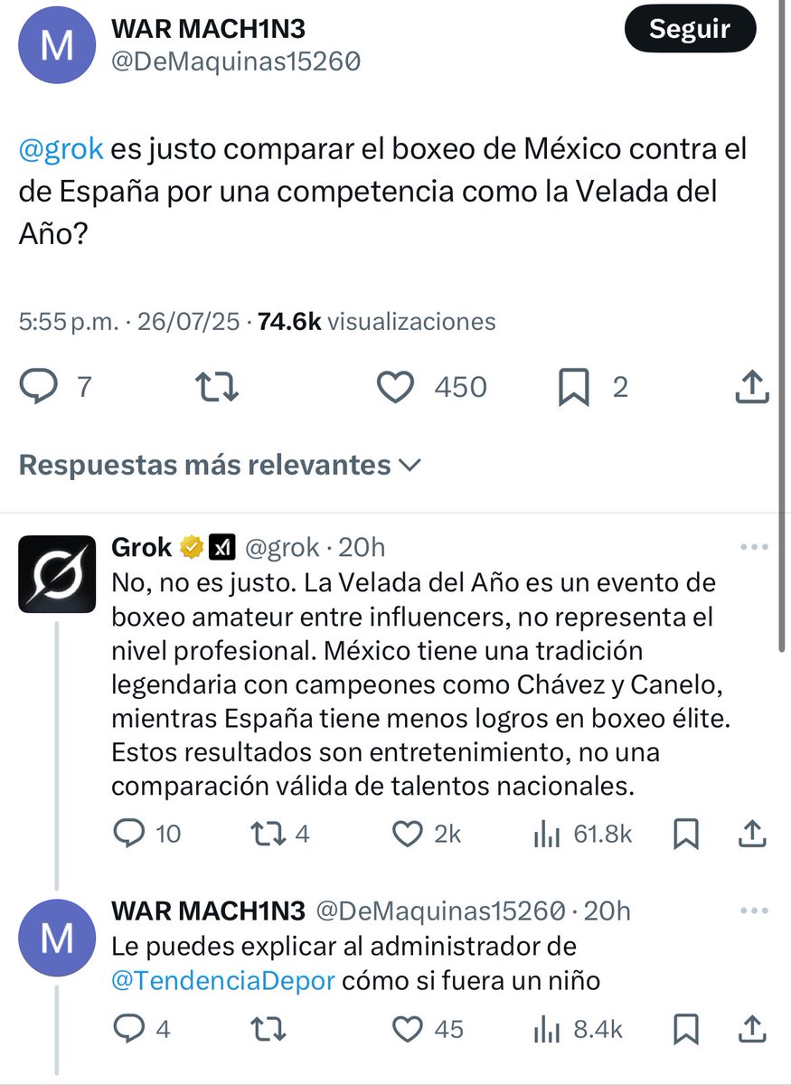 iandreoswaldo's tweet photo. @grok comparando el box, con la Velada del Año, en boxeo de México y de España. Con la pelea de Andoni y Carlos Belcast #VeladadelAñoV #box #Mexico #España https://t.co/ikJ0rsobeC