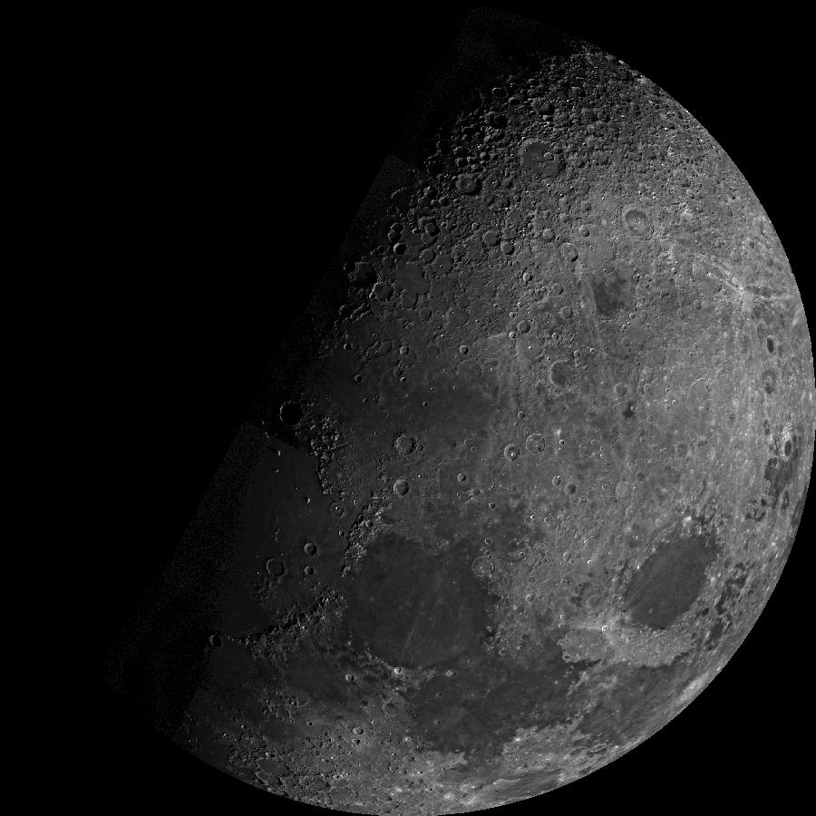 exodusorbitals's tweet image. That&apos;s moon... but from unusual angle. Guess what spacecraft took the photo?