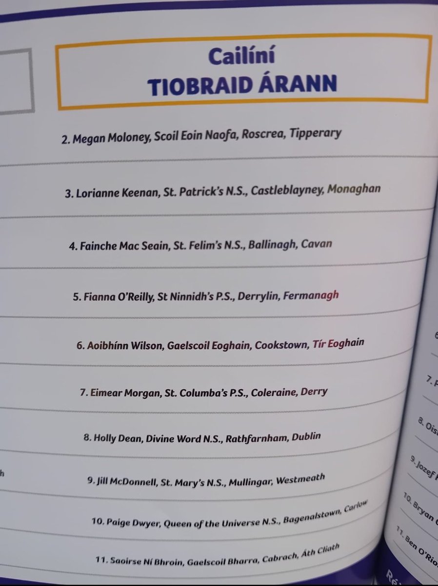 Tyrone GAA mBunscol (@tyrone_mbunscol) on Twitter photo An amazing experience for our <a href="/AllianzIreland/">Allianz Ireland</a> <a href="/cnambnaisiunta/">Cumann na mBunscol</a> hurling & camogie skills day winners in Croke Park! Aoibhínn from <a href="/EoghainUi/">Gaelscoil Eoghain Uí Thuairisc</a> played at last week's AI Final whilst Seán from <a href="/galballyps/">St. Joseph’s Primary School, Galbally</a> & Martín from <a href="/PrimateDixonPS/">PrimateDixon PS</a> played at the AI semi-finals 👏 <a href="/TyroneGAALive/">Tyrone GAA</a> An amazing experience for our <a href="/AllianzIreland/">Allianz Ireland</a> <a href="/cnambnaisiunta/">Cumann na mBunscol</a> hurling & camogie skills day winners in Croke Park! Aoibhínn from <a href="/EoghainUi/">Gaelscoil Eoghain Uí Thuairisc</a> played at last week's AI Final whilst Seán from <a href="/galballyps/">St. Joseph’s Primary School, Galbally</a> & Martín from <a href="/PrimateDixonPS/">PrimateDixon PS</a> played at the AI semi-finals 👏 <a href="/TyroneGAALive/">Tyrone GAA</a>