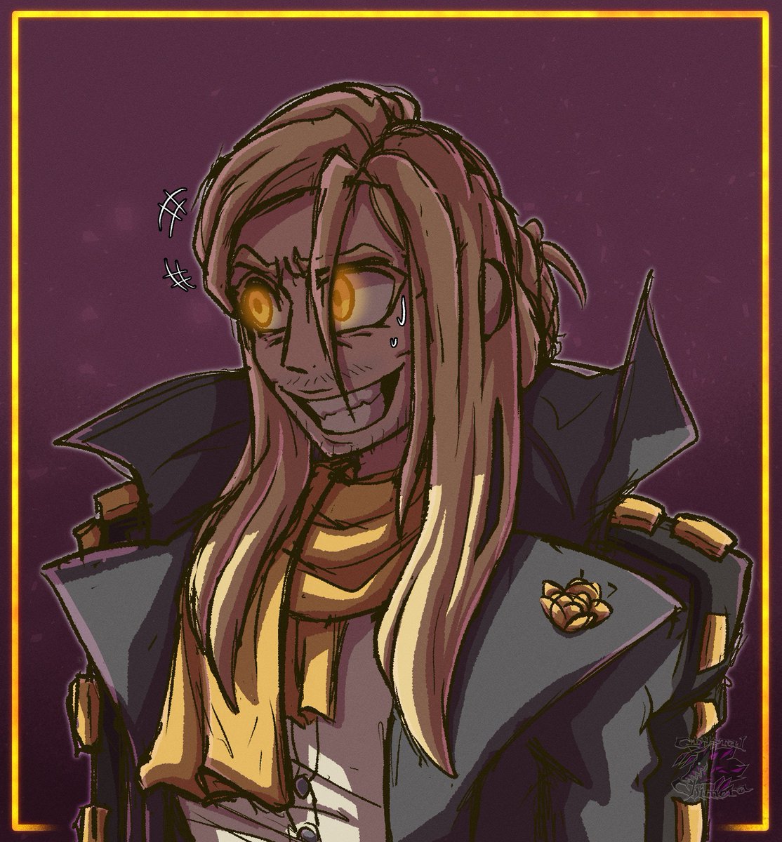 CrystalChimera's tweet image. Attack for @DaFtOd1! ✨
Back at it again with another GG OC!!!

[ #artfight2025 ]