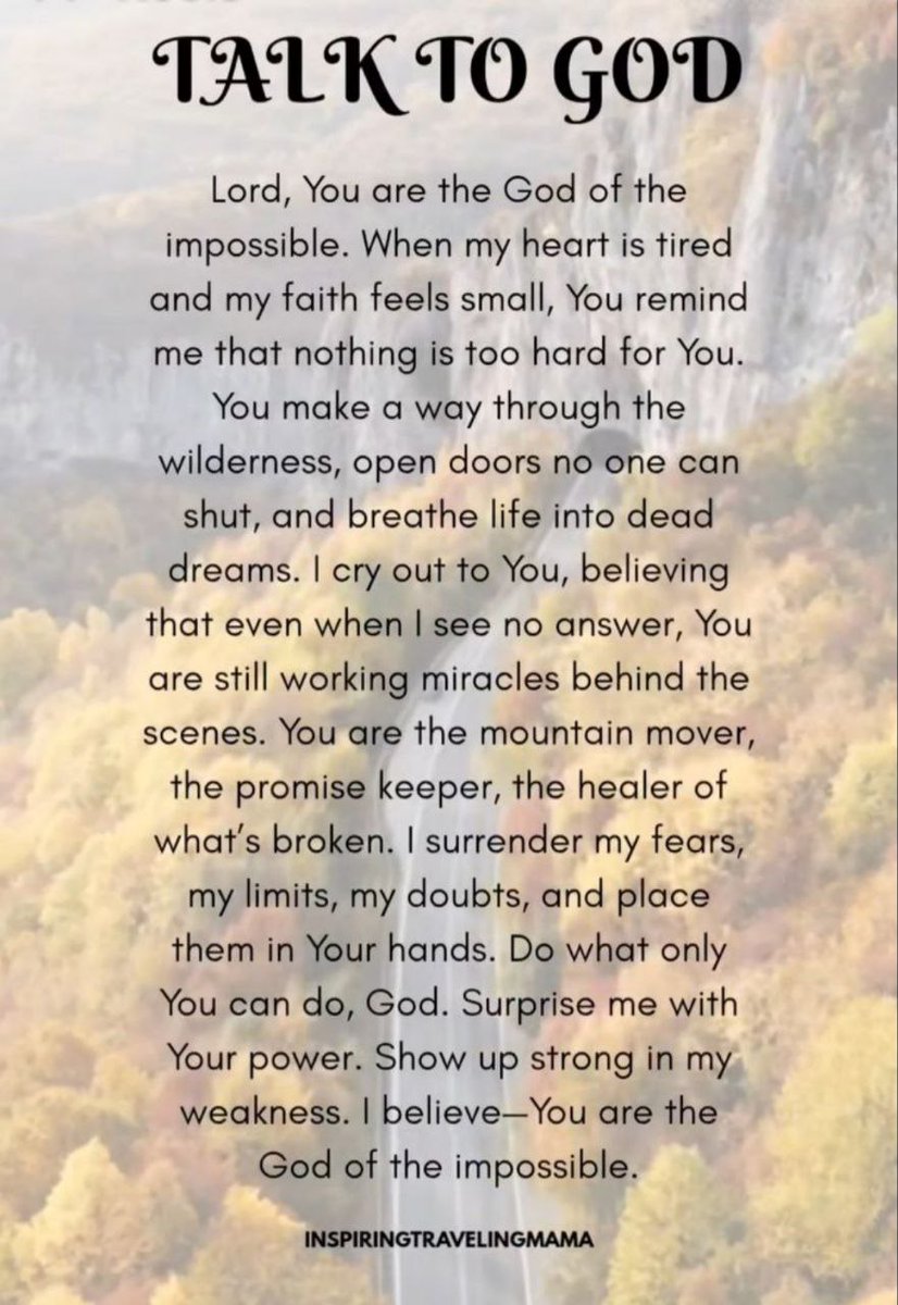 Talk to God