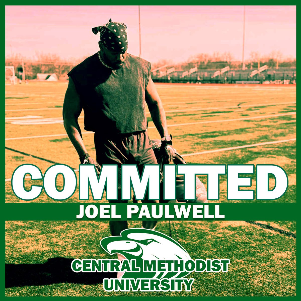 Jeff Cotton (@jeffcotton89) on Twitter photo Super excited for to have Joel Paulwell as an Eagle. High GPA, Hardworker, heck of an athlete the list goes on and the sky is the limit for this guy 🦅💚🤍💚<a href="/cmueaglesFB/">Central Methodist Football</a> <a href="/CoachDaveBrown/">Dave Brown</a> #AllDaVibez #TakeFlight #eaglepride Super excited for to have Joel Paulwell as an Eagle. High GPA, Hardworker, heck of an athlete the list goes on and the sky is the limit for this guy 🦅💚🤍💚<a href="/cmueaglesFB/">Central Methodist Football</a> <a href="/CoachDaveBrown/">Dave Brown</a> #AllDaVibez #TakeFlight #eaglepride