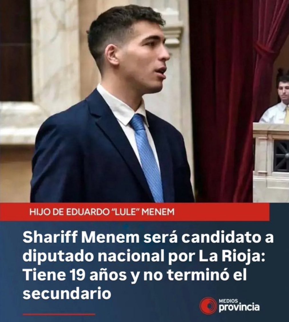 elsebaquemero's tweet image. No necesita estudios ni experiencia, es Menem y con Milei que gobierna para la casta, está adentro