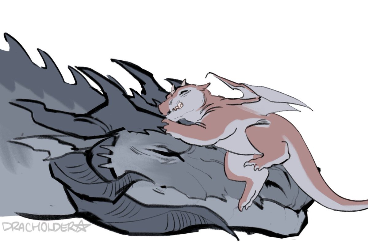 dracholder's tweet image. Fledglings really dont care if their parents are important or dangerous or anything they are just small, fat, and a little stupid #megop #tfoc ? #dragonformers #optimus #megatron