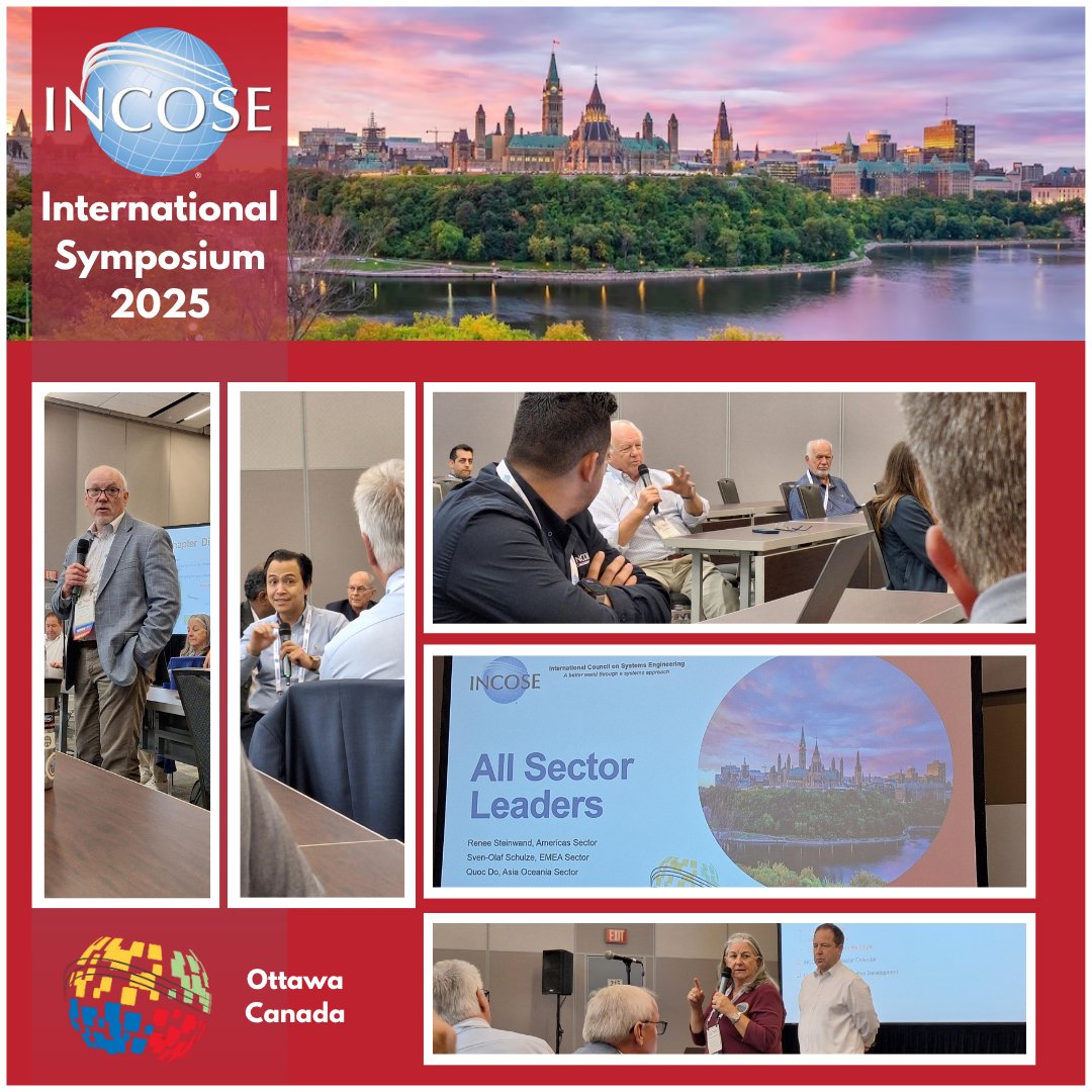 incose_org's tweet image. What an incredible and productive All Sector Leader Meeting we just had! It was a unique and invaluable opportunity to bring together our dedicated Chapter Leaders from all three #INCOSE sectors. #INCOSE #SystemsEngineering #INCOSEIS