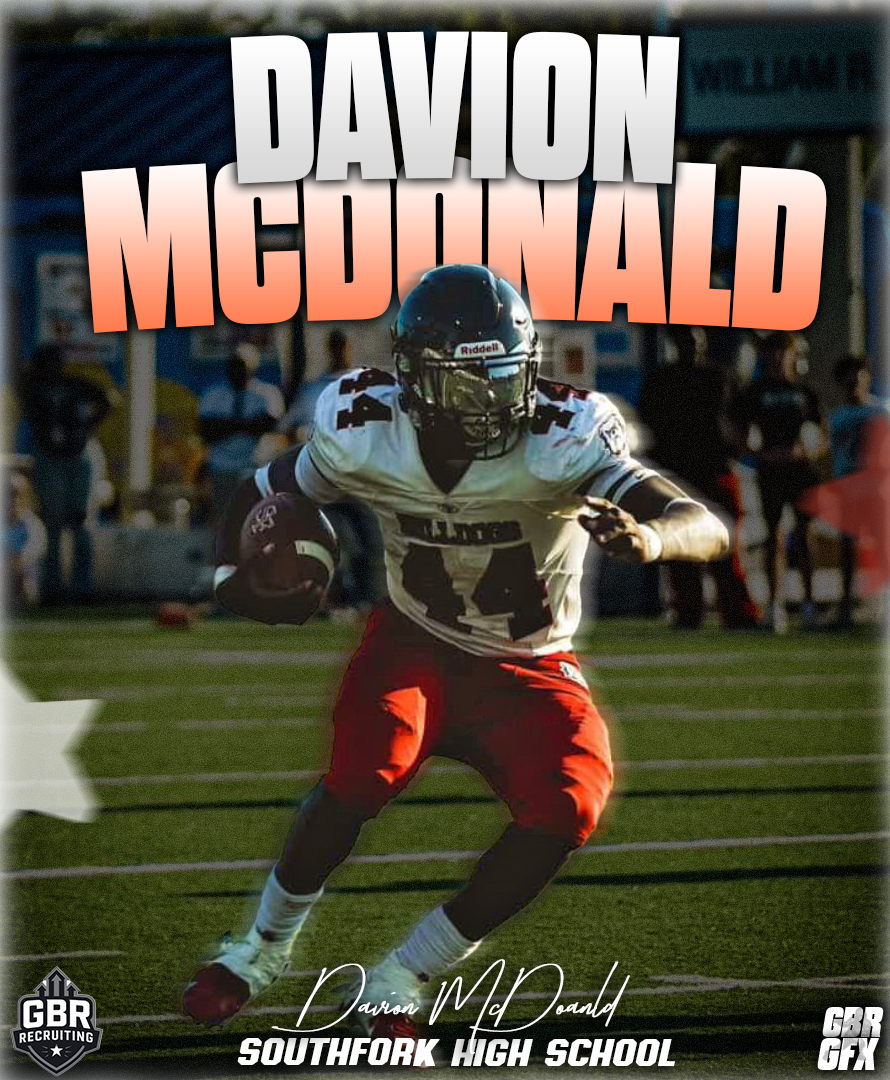 GBR Recruiting (@gbrrecruits) on Twitter photo π΄ PLAYER SPOTLIGHT π΄
2026 ATH β Davion McDonald (<a href="/davion2solid/">Davion McDonald</a>)
6β1 206 | LB / OLB / DE / WR
4.65 40 π | 27.5β vert π | 8β7β broad
245 bench ποΈ | 430 squat | 225 clean
π 2Γ Bulldog Award Winner
πSouth Fork HS (FL)
π₯ HUDL: hudl.com/profile/224472β¦
π Profile: π΄ PLAYER SPOTLIGHT π΄
2026 ATH β Davion McDonald (<a href="/davion2solid/">Davion McDonald</a>)
6β1 206 | LB / OLB / DE / WR
4.65 40 π | 27.5β vert π | 8β7β broad
245 bench ποΈ | 430 squat | 225 clean
π 2Γ Bulldog Award Winner
πSouth Fork HS (FL)
π₯ HUDL: hudl.com/profile/224472β¦
π Profile:
