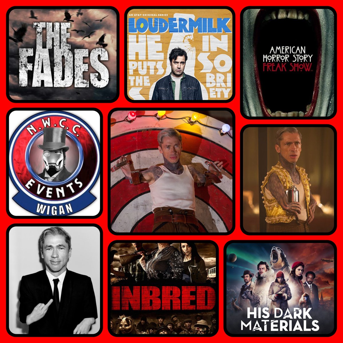 #MatFraser <a href="/AHSFX/">AmericanHorrorStory</a>  #HisDarkMaterials #TheFullMonty #TheFades #HelenOfTroy #Loudermilk appearing at <a href="/WiganComicCon/">NORTH WEST COMIC CON</a> at the #RobinParkSportsandTennisCentre on Saturday the 23rd of August 2025 courtesy of <a href="/andybrittle1/">ABconventionagent</a>