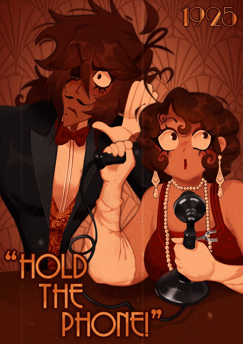 thefeIinerouge's tweet image. #oc who’s there