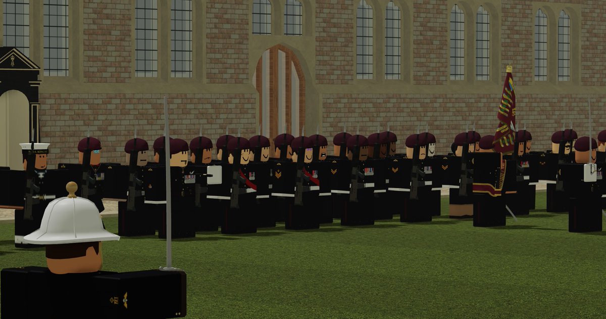 PARAsRoblox's tweet image. Today the Parachute Regiment attended the farewell parade for our Colonel of the regiment HRH FrederickWellesley. The Parachute Regiment rallied the most on parade.

Paras are always staying strong on and off the battlefield.

Join today at: discord.gg/mbBjYAwk