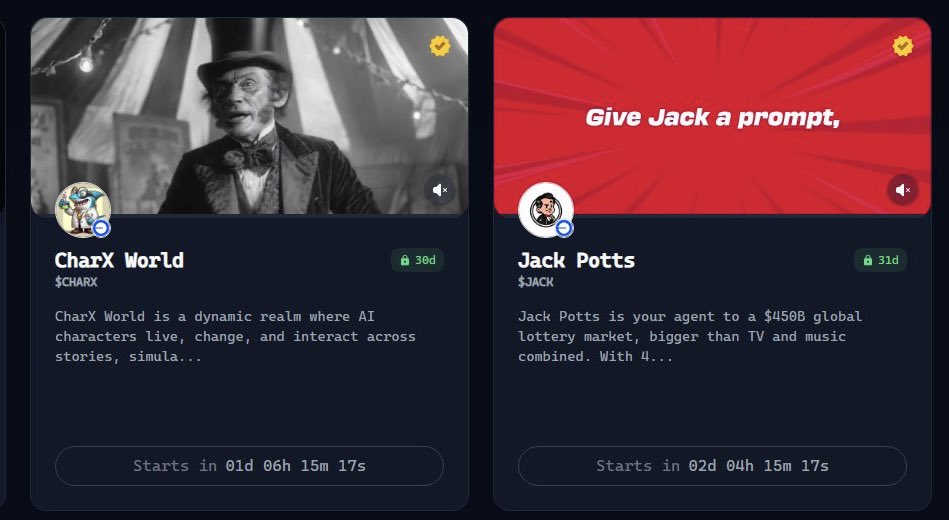 dunky241's tweet image. Two Projects, one instinct:
$JACK β stealthy moves, loud gains
$CHARX β heat building, fuse lit
Genesis vibes from @virtuals_io getting harder to ignore.
PIVOT IN π«‘
