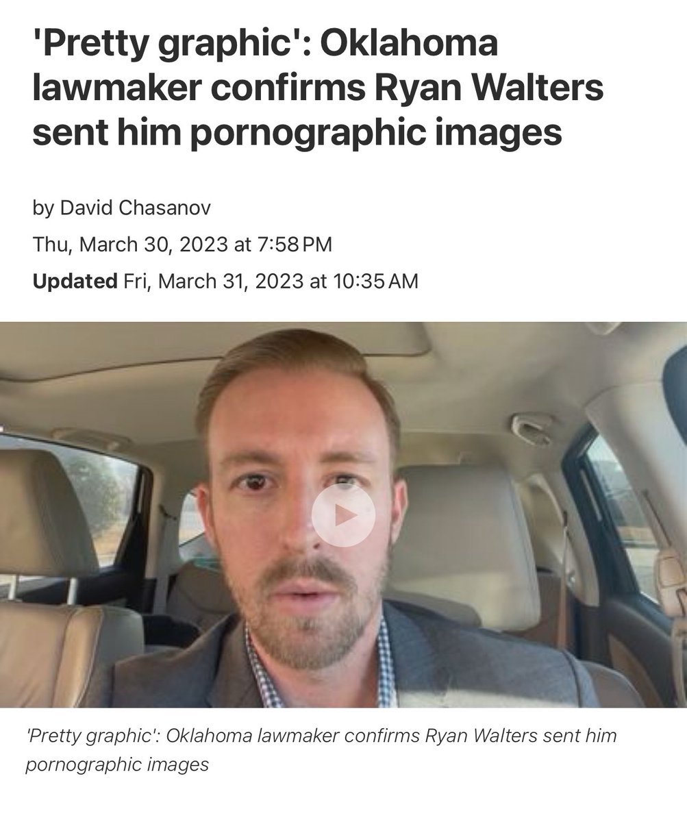 CamSpradling's tweet image. Ryan Walters obsesses over porn, emailing legislators explicit content & shocking audiences with pornographic images. His unhealthy fixation and projection signal a porn addiction. No more excuses—Walters has countless issues. Time to go!