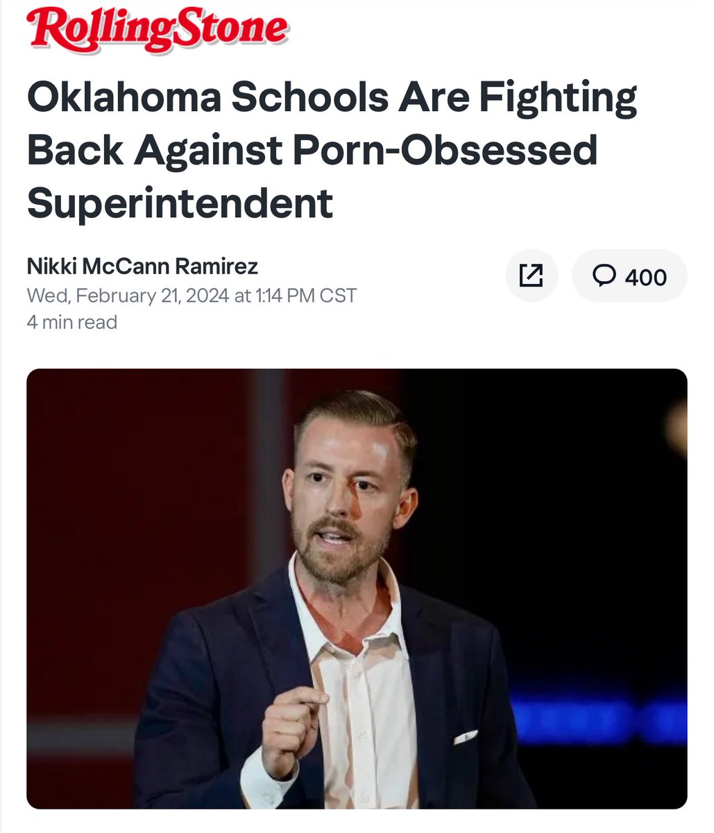 CamSpradling's tweet image. Ryan Walters obsesses over porn, emailing legislators explicit content & shocking audiences with pornographic images. His unhealthy fixation and projection signal a porn addiction. No more excuses—Walters has countless issues. Time to go!
