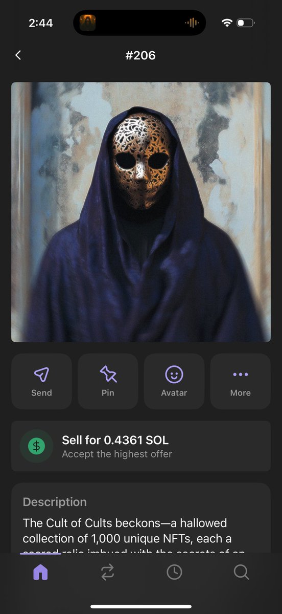 silvermoontaco's tweet image. Well done @DegenPreacher !!!! Simply amazing got lucky and minted a legendary that looks like my wife possessed. Can’t wait to see what’s to come. @IGPradeep and other team members way to go.