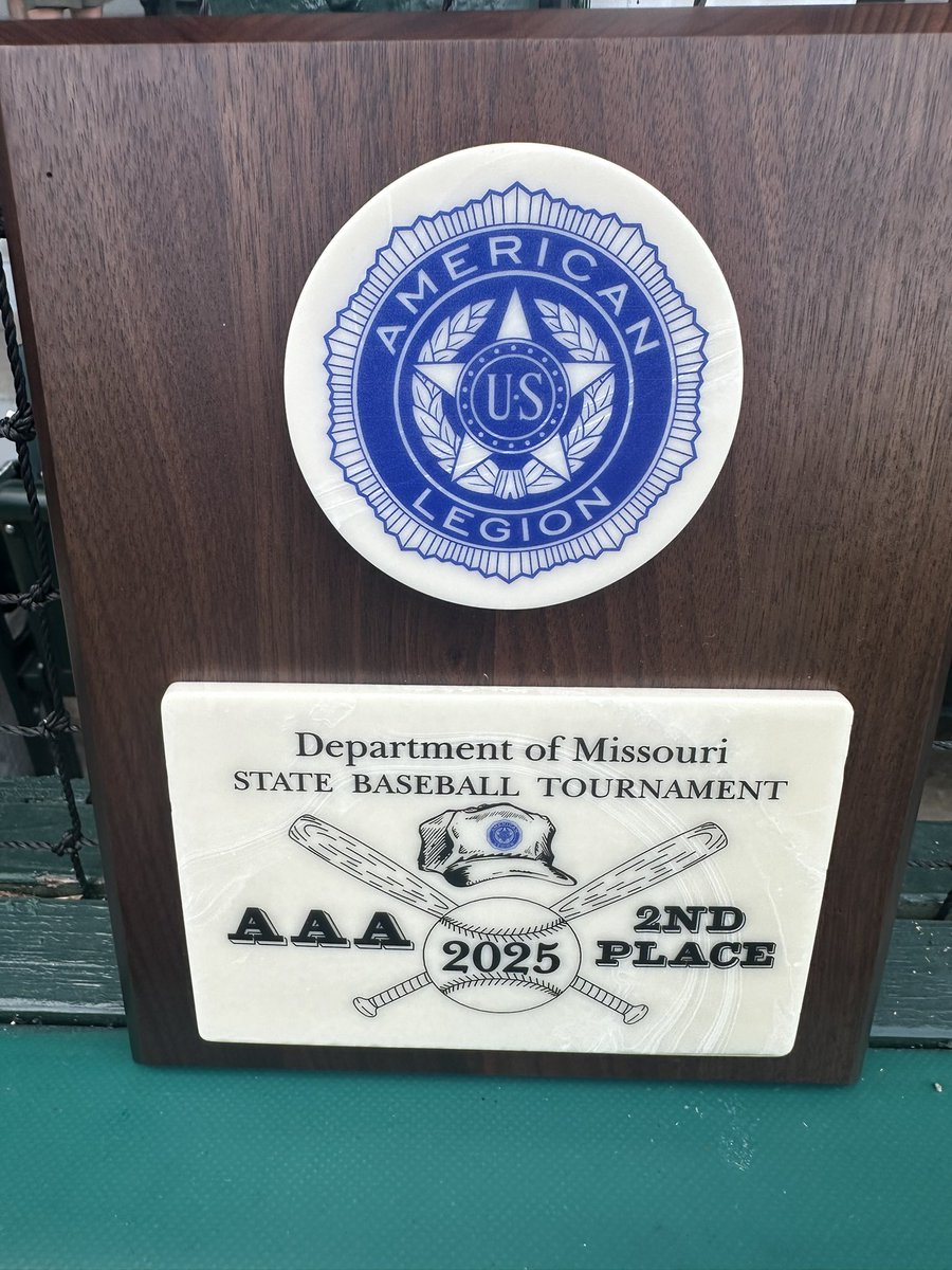 Beyond proud of this team. State Runner Ups for 2025 <a href="/MOLegionBall/">Missouri American Legion Baseball</a>