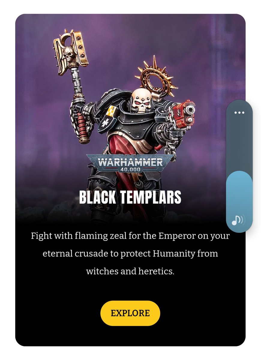 40kWorldview's tweet image. Two chapters that open their hearts to the divine. Black Templars worship with steel, while the Grey Knights wield the Spirit.