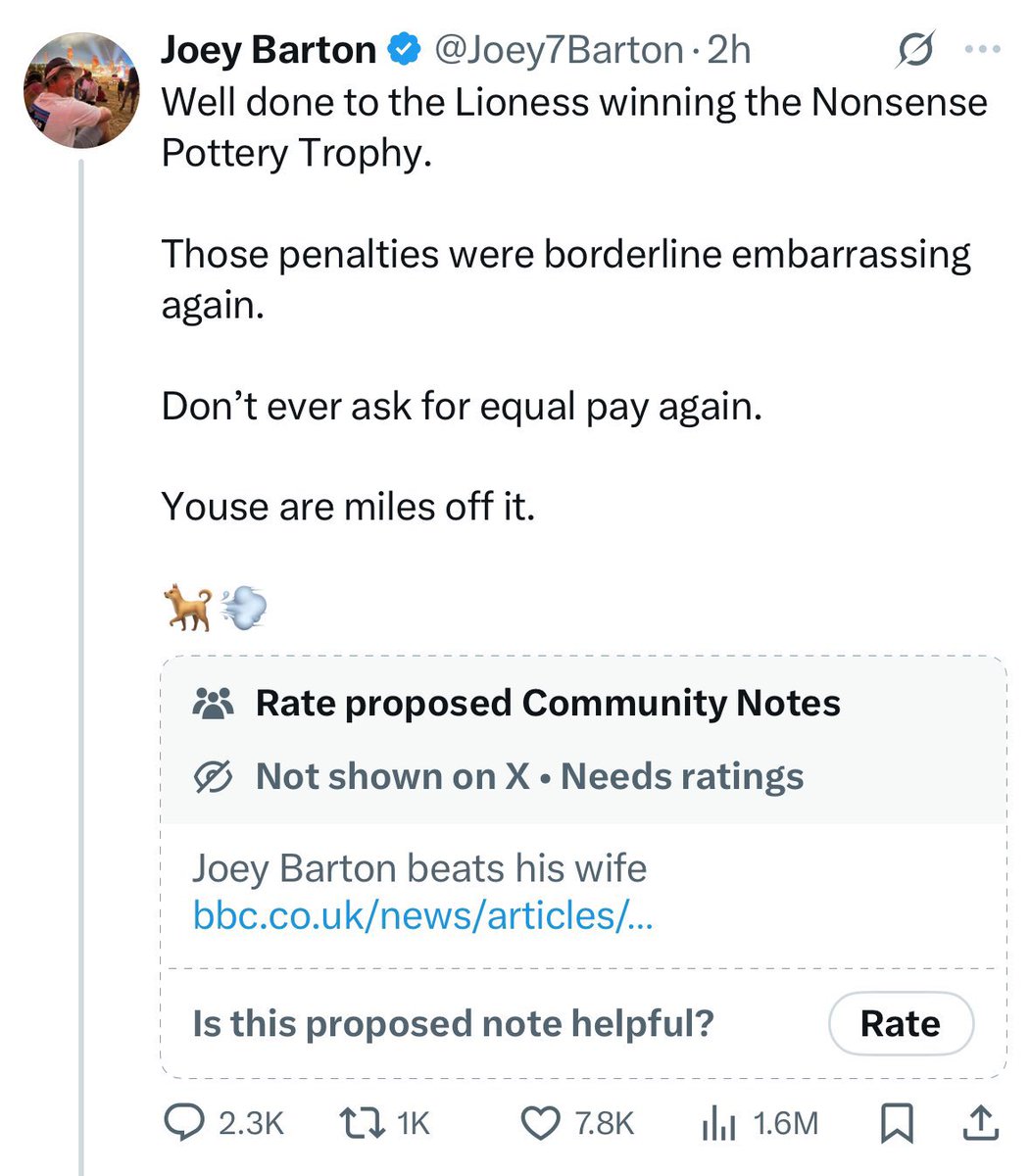 nocontextfm1's tweet image. Greatest community note I’ve ever seen