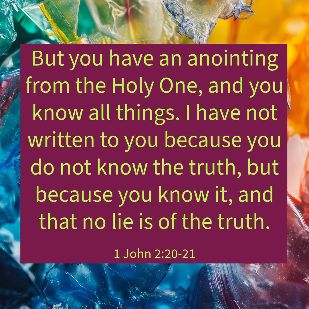 tweets_mb's tweet image. Thank you, Lord for Holy Spirit! 馃晩馃檶
#Anointing #HolySpirit #Holy #Knowledge #Truth #Lie