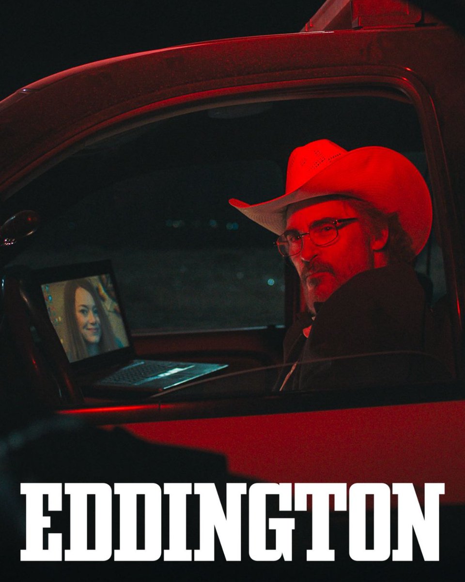 Now playing – last 3 days at O Cinema! ⏳🎥

Ari Aster’s wildest ride yet: a darkly hilarious neo-Western where Joaquin Phoenix and Pedro Pascal face off in a surreal small-town showdown. 🤠

📽 July 24–31
🎟️ o-cinema.org/events/eddingt…