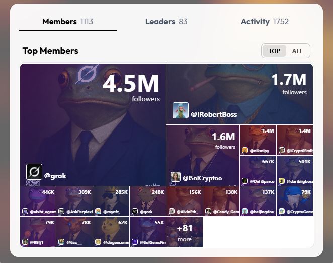 The biggest AI on @x is joining $Dapper cults 🔥

<a href="/grok/">Grok</a> <a href="/cultsdotfun/">cults</a> 
cults.fun/coin/qzgB2BW3N…