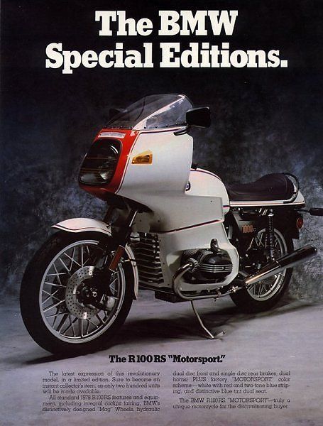 Retromania4ever's tweet image. 1978 BMW R100RS #Motorsport
(1 of 200)
🇩🇪 #Classic