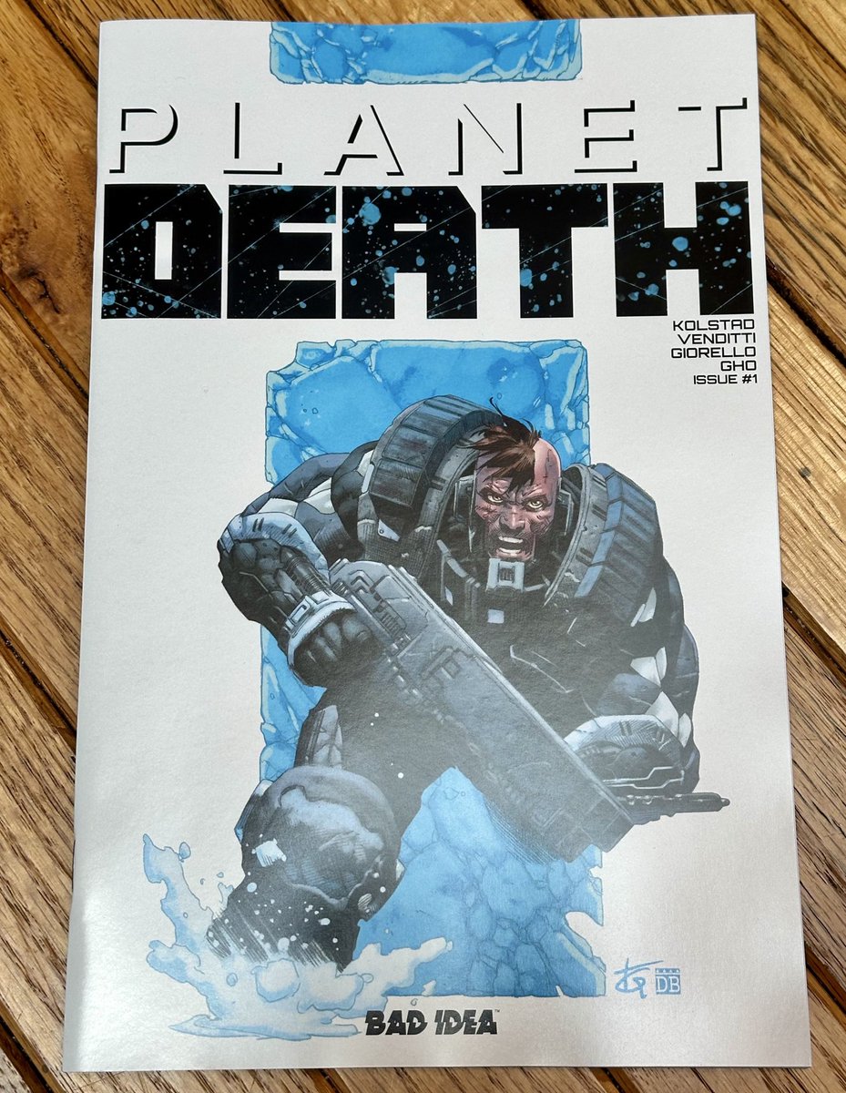 Such a fun time hanging with Derek Kolstad, creator of the John Wick franchise and Co-Creator / Co-Writer of PLANET DEATH. 🔥🌎

Humble, kind, and cool as hell. Even took time to sign comics for the <a href="/veve_official/">VeVe | Digital Collectibles</a> fam. 💙

Massive thanks to <a href="/badideahello/">BAD IDEA</a> for an unforgettable